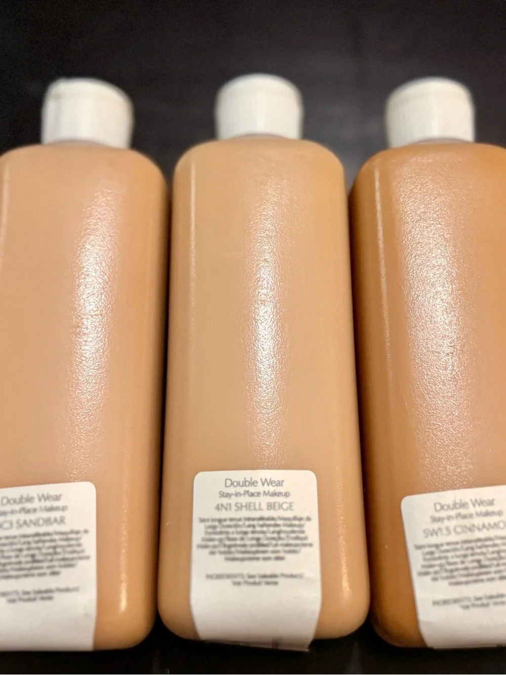 Double Wear ORIGINAL Formula 6.7oz Pro/200ml (Jumbo) 4N1 SHELL BEIGE-$350 VALUE